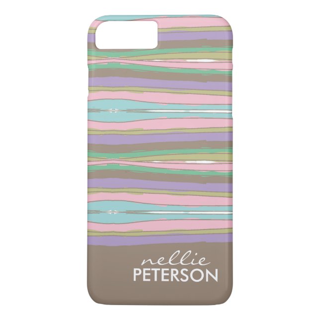 Whimsical Stripes Case-Mate iPhone Case (Back)