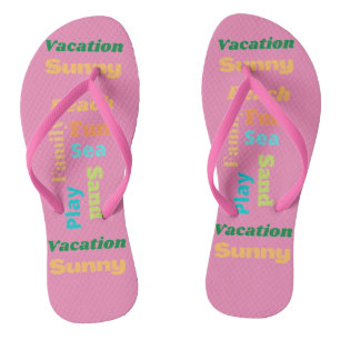 whimsical summer fun  flip flops