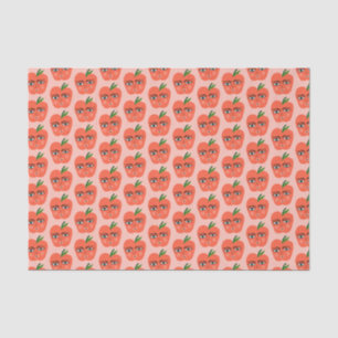 Whimsical Sweet Apple Gift Tissue Paper