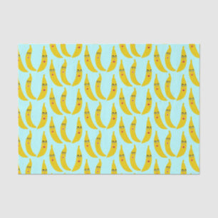 Whimsical Sweet Banana Trio Gift Tissue Paper