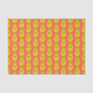Whimsical Sweet Pineapple Gift Tissue Paper