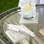 Whimsical Swirly Doodle Any Colour Wedding Party Corkscrew<br><div class="desc">Wedding party gift to personalize for your parents, groomsmen or anyone in your bridal party. You can also add the name of the bride and groom and their wedding date. Simple modern whimsical doodle design with love hearts. You are also welcome to edit the colours in the design tool, where...</div>