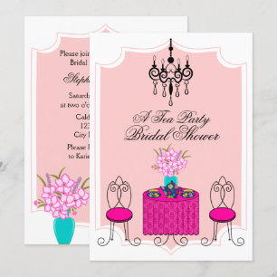 Whimsical Tea Party Invitation