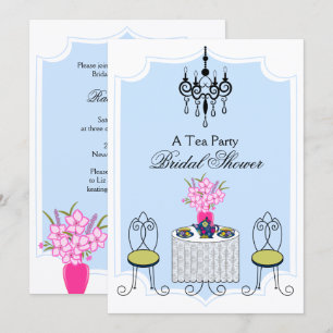 Whimsical Tea Party Invitation - Customized V2