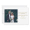 Whimsical Thanks | Wedding Photo and Gold Script