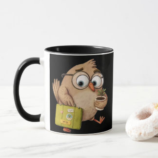 Whimsical Traveller Bird – Kind Ones Adventure Mug