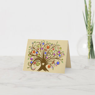 Whimsical Tree Card