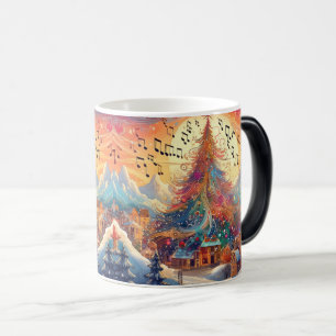Whimsical Tree & Village Melody Magic Mug
