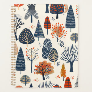 Whimsical Trees Pattern Planner