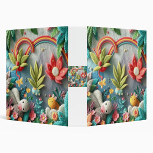 Whimsical Tropical Jungle Dream Binder