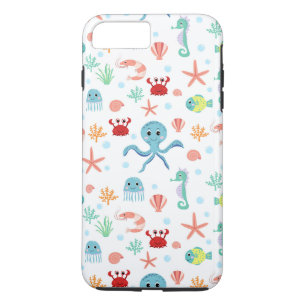 Whimsical Underwater Sea Creatures Case-Mate iPhone Case