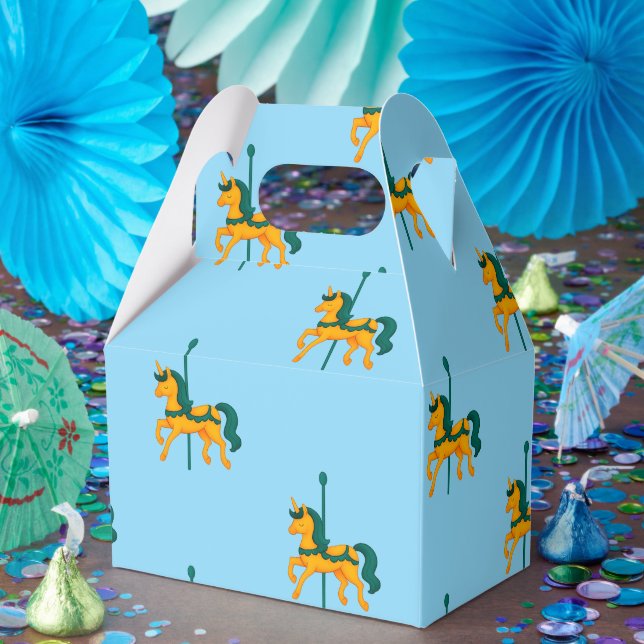Whimsical Unicorn Baby Shower/simple Favor Box (Party)