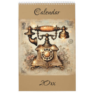 Whimsical Victorian Steampunk Calendar