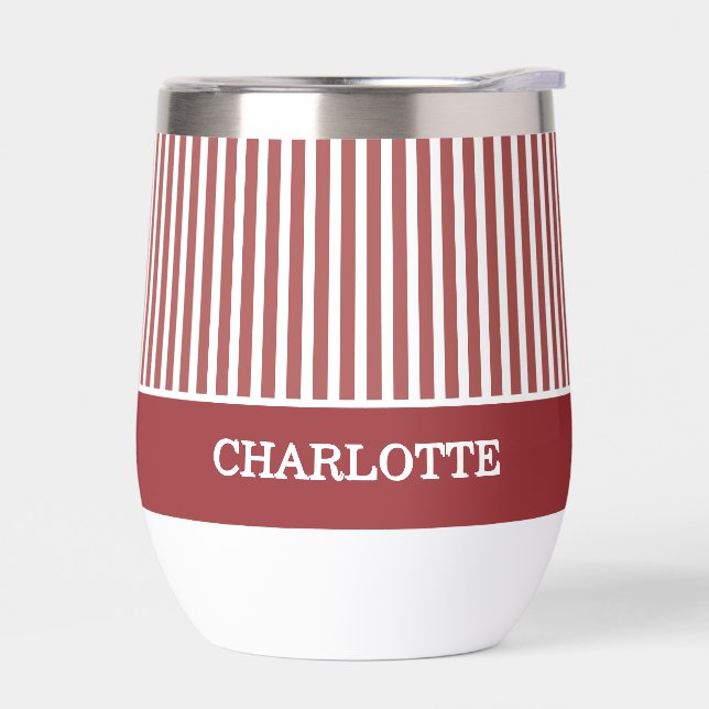 Whimsical Vino Before Vows Burgundy Bridal Shower (Left)