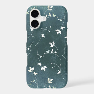 Whimsical Vintage Pattern with Birds and Leaves