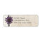 Whimsical Vintage Purple Daisy