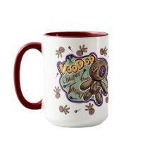 Whimsical Voodoo Doll Mug