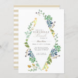 Whimsical Watercolor | Birthday Party Invite<br><div class="desc">By Honey & Birch Studios</div>