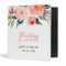 Whimsical Watercolor Botanical Wedding Planner
