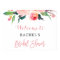 Whimsical Watercolor Floral Bridal Shower Sign