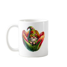 Whimsical Watercolor Garden Gnome 