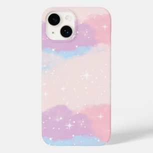  Whimsical Watercolor Multicolor Soft Pastel Cloud Case-Mate iPhone 14 Case