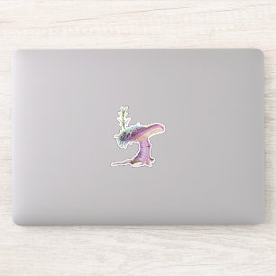 Whimsical Watercolor Mushroom