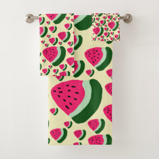 Whimsical Watermelons Cute Summer Fruit Pattern
