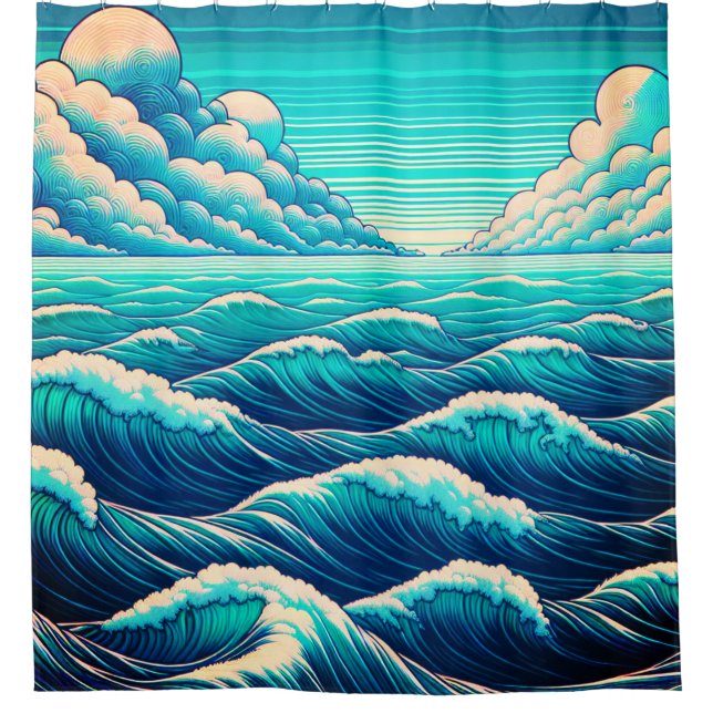 “Whimsical Waves: Ocean Harmony” (Front)