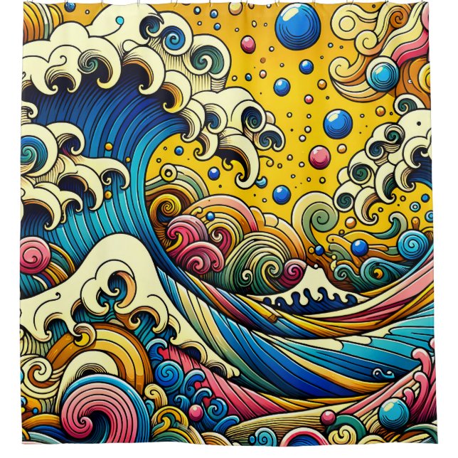  “Whimsical Waves: Ocean’s Mirth” (Front)