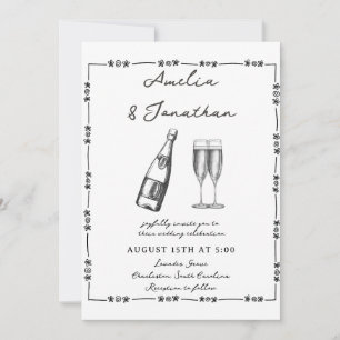 Whimsical Wedding Invitation