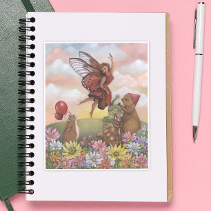 Whimsical Wildflower Fairy Farewell to the Animals