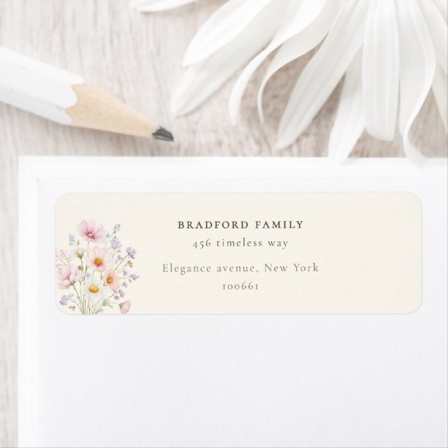 Whimsical Wildflower Ivory Botanical (Insitu)