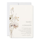 Whimsical Wildflower | Ivory Wedding