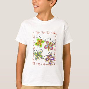 Whimsical Wings: Stunning Butterfly-Themed design T-Shirt