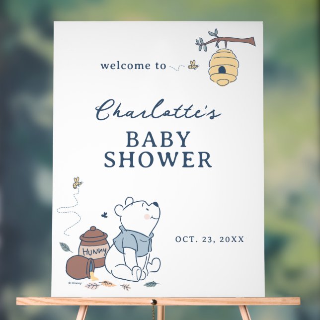 Whimsical Winnie L'Ourson Douche Bienvenue (Neutre)