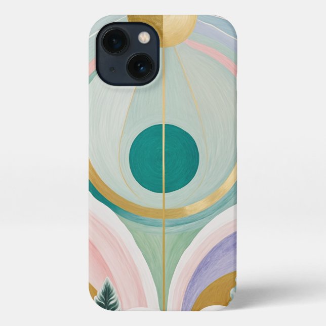 Whimsical Winter Dreamscape iPhone Case (Back)