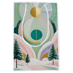 Whimsical Winter Dreamscape Medium Gift Bag