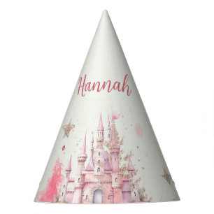 Whimsical Winter Princess Fairytale Birthday Party Hat