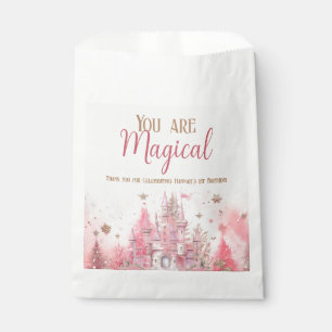Whimsical Winter Princess Fairytale First Birthday Favour Bag