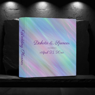 Whimsical Wisps   Holo Fairy Ombre Rainbow Album Binder