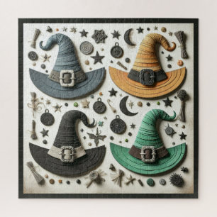 Whimsical Witches II Jigsaw Puzzle
