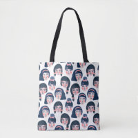 Whimsical Women: Cartoon Face Art