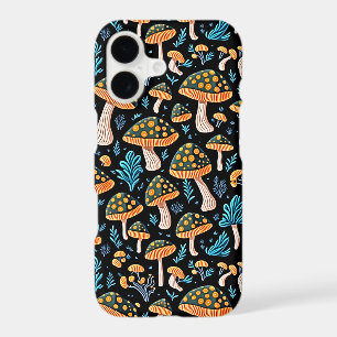 Whimsical Wonder : Motif de champignons