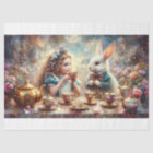 Whimsical Wonderland Alice's Magical Tea Decoupage