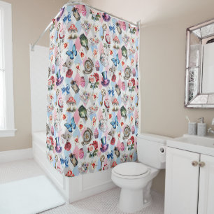 Whimsical Wonderland Watercolor Victorian Pattern