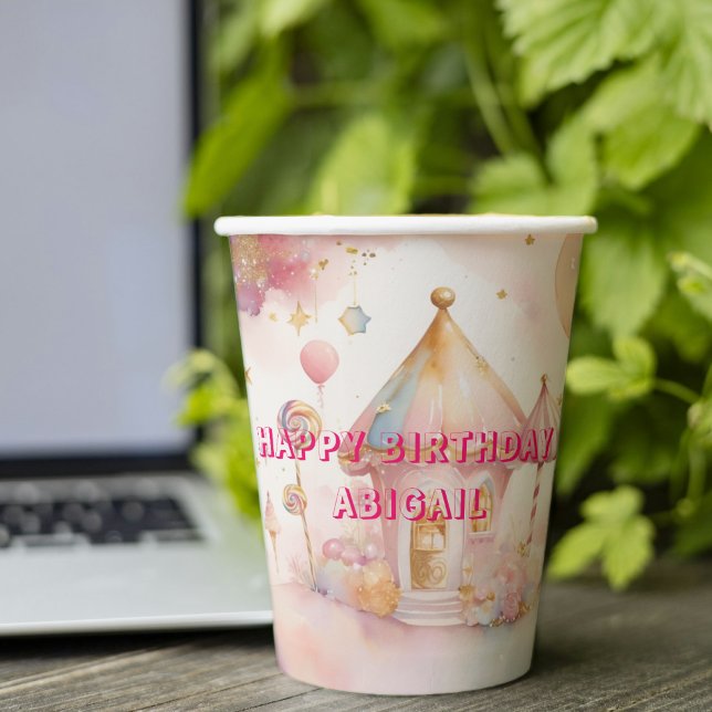 Whimsical wonders candyland Paper cup (Creator Uploaded)