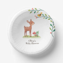 Whimsical Woodland Animals Baby Shower 