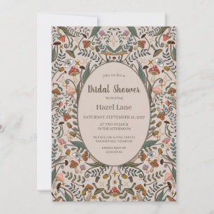 Whimsical Woodland Bridal Shower Invitation