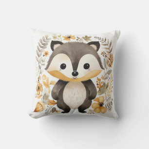 Whimsical Woodland Outdoor Pillow